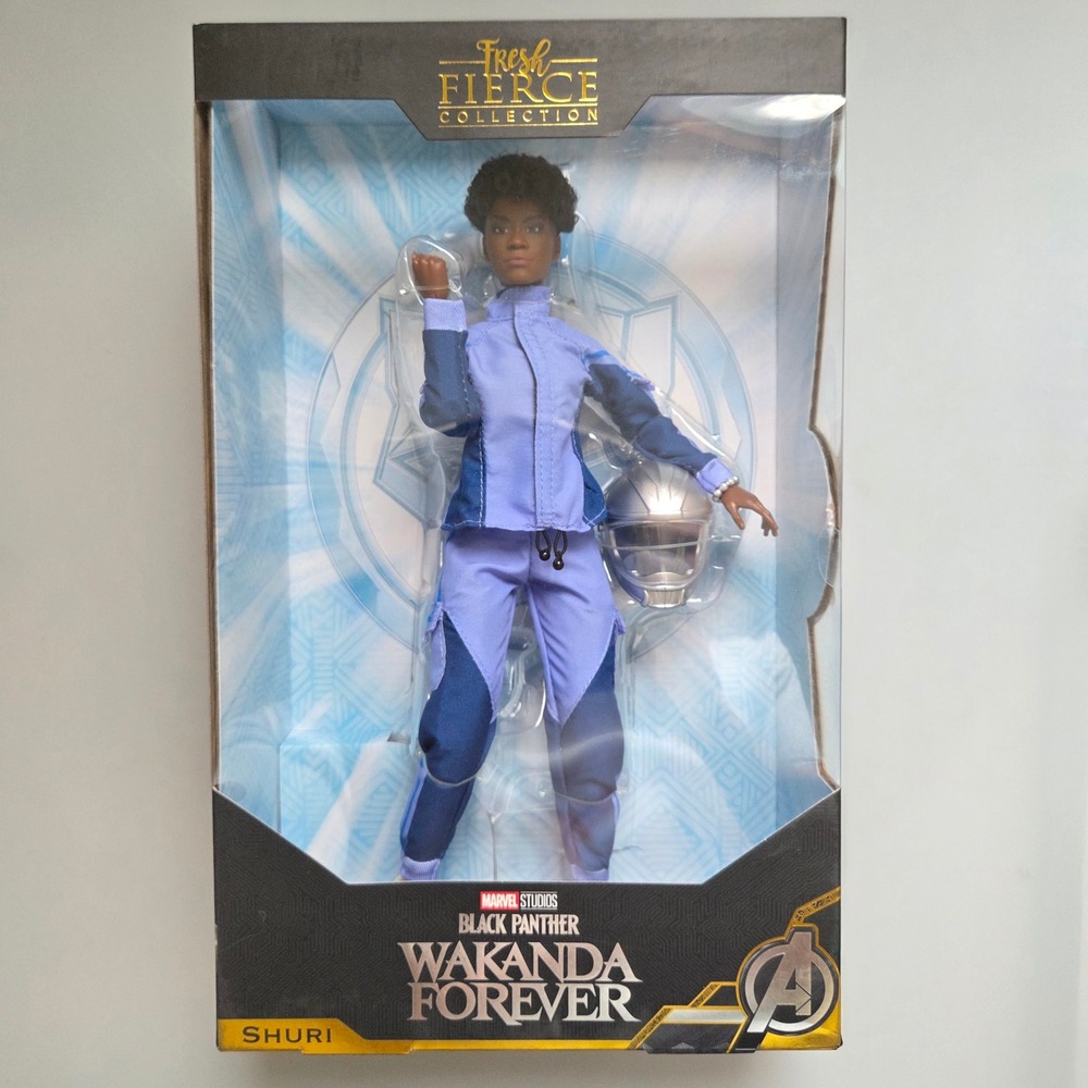 Marvel Black Panther Wakanda Forever Shuri Doll Fresh Fierce Collection New